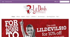 Desktop Screenshot of lildevilsboutique.com